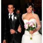 Alberto Contador y Macarena Pescador han contraído matrimonio hoy, sábado 5 de noviembre.