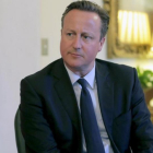 Cameron, durante una reunión con el primer ministro de Nueva Zelanda, el 31 de marzo, en Washington.