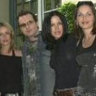 Los componentes de The Corrs: Caroline, Jim, Andrea y Sharon