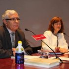 Los profesores Maurilio Pérez y Margarita Torres.