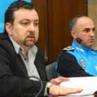 Tino Morán y Arturo Pereira, ayer durante la rueda de prensa en el Ayuntamiento.