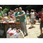 Los vecinos de la localidad gordonesa de Ciñera disfrutaron ayer de la jornada de convivencia anual