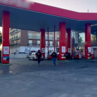 Una de las gasolineras controladas por los agentes durante la operación. GUARDIA CIVIL