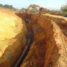 En la actualidad están construidos 18,5 kilómetros de conducciones del Canal Alto del Bierzo.