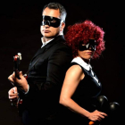 Andrés y Ana, integrantes del dúo Los Retumbes. DL