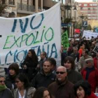 Manifestación en León contra la alta tensión