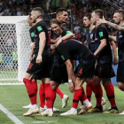 Croacia se impone 2-1 a Inglaterra