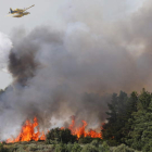 En San Andrés de Montejos (en la imagen) se produjeron 10 incendios este verano, otra decena en Corullón y 8 en Sésamo.