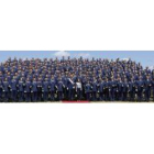 Los 254 (34 mujeres) nuevos sargentes de la décimo octava promoción de la Academia Básica del Aire p