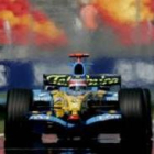 El piloto de Renault Fernando Alonso, en un momento de la carrera del pasado domingo en Estambul