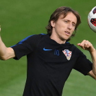 El Real Madrid no está dispuesto a desprenderse de Modric esta temporada. FACUNDO ARRIZABALAGA