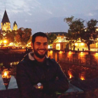 Carlos González Iscar en Metz (Francia), donde estudia un máster.
