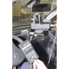 Imagen de archivo de un control de velocidad de la policía.