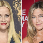 Las actrices Reese Witherspoon (izquierda) y Jennifer Aniston.