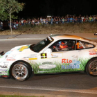 Sergio Vallejo se quedó a una décima del liderato, aunque el rally se decidirá a lo largo del día de hoy.