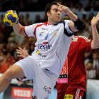 Juan Andreu durante un partido de la pasada temporada.