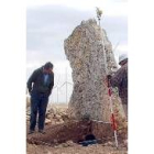 Excavación  en la localidad burgalesa de San Pedro Samuel
