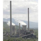 La central térmica de Compostilla II, propiedad de Endesa, en Cubillos
