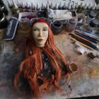 Una de las marionetas creadas por Etcétera Marionetas en Murias de Rechivaldo.