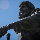 Estatua de Iván el Terrible en Moscú.