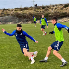 Borja Valle ya entrenó a las órdenes de Vélez de Mendizábal. DL