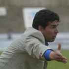 Luis Carnicero en su anterior etapa en La Bañeza FC.