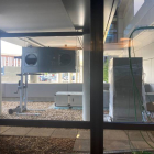 Sala de ventilación de las instalaciones que acogerán en julio el nuevo aparato PET-TAC que sirve para pruebas diagnósticas claves. DL