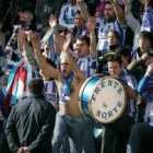 Los jugadores, antes de la comida con la que despidieron la temporada