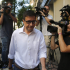 El portavoz del PSOE en el Senado, Óscar López, en una imagen de archivo. DAVID MUDARRA