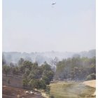Imagen del incendio que tuvo lugar en Villasinta.
