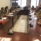 Un instante de la jornada de coordinación. DL