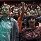 Los dirigentes abertzales Rufi Etxeberria y Maribi Ugarteburu.