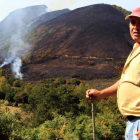 Terreno quemado en el municipio de Villafranca del Bierzo, en plena Reserva de la Biosfera, en una imagen de archivo. ANA F. BARREDO