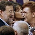 Rajoy acudió a Valencia para participar en el congreso regional de los populares de esta comunidad