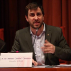 El consejero de Salud,  Toni Comín