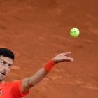 Novak Djokovic, durante la final de Madrid.