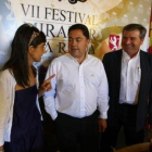 Mari Cruz Miguel, Marcos Martínez y Raúl Valcarce.