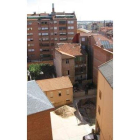 Vista del recinto sobre el que el Obispado actuará.