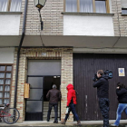 Vista del edificio en el que un hombre se suicidó cuando iba a ser desahuciado.