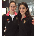 Carolina y Sara compiten desde hoy en la Copa del Mundo de Minsk. DL