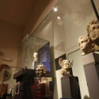 Bustos de la colección de Alejandro Magno que se quedará definitivamente en León.
