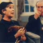 Lina Morgan en la serie de televisión 'Hostal Royal Manzanares'.