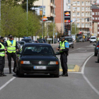 Uno de los primeros controles realizados durante la campaña