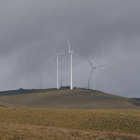 Palas eólicas en Villagatón