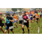 El cross de Noceda contó con más de un centenar de participantes en la línea de salida.