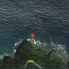 El cadáver fue encontrado en esta zona de la costa de Lekeitio