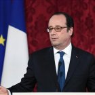 François Hollande, el pasado 8 de febrero, en un acto en el Elíseo.