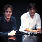 Los músicos valencianos Antonio Galera (piano) y Luis Fernández (clarinete).