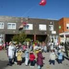 Imagen de unos escolares en el colegio Teodoro Martínez Gadañón