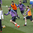 Ramos reaparecerá esta noche en el equipo merengue, mientras Benzema es duda. EMILIO NARANJO